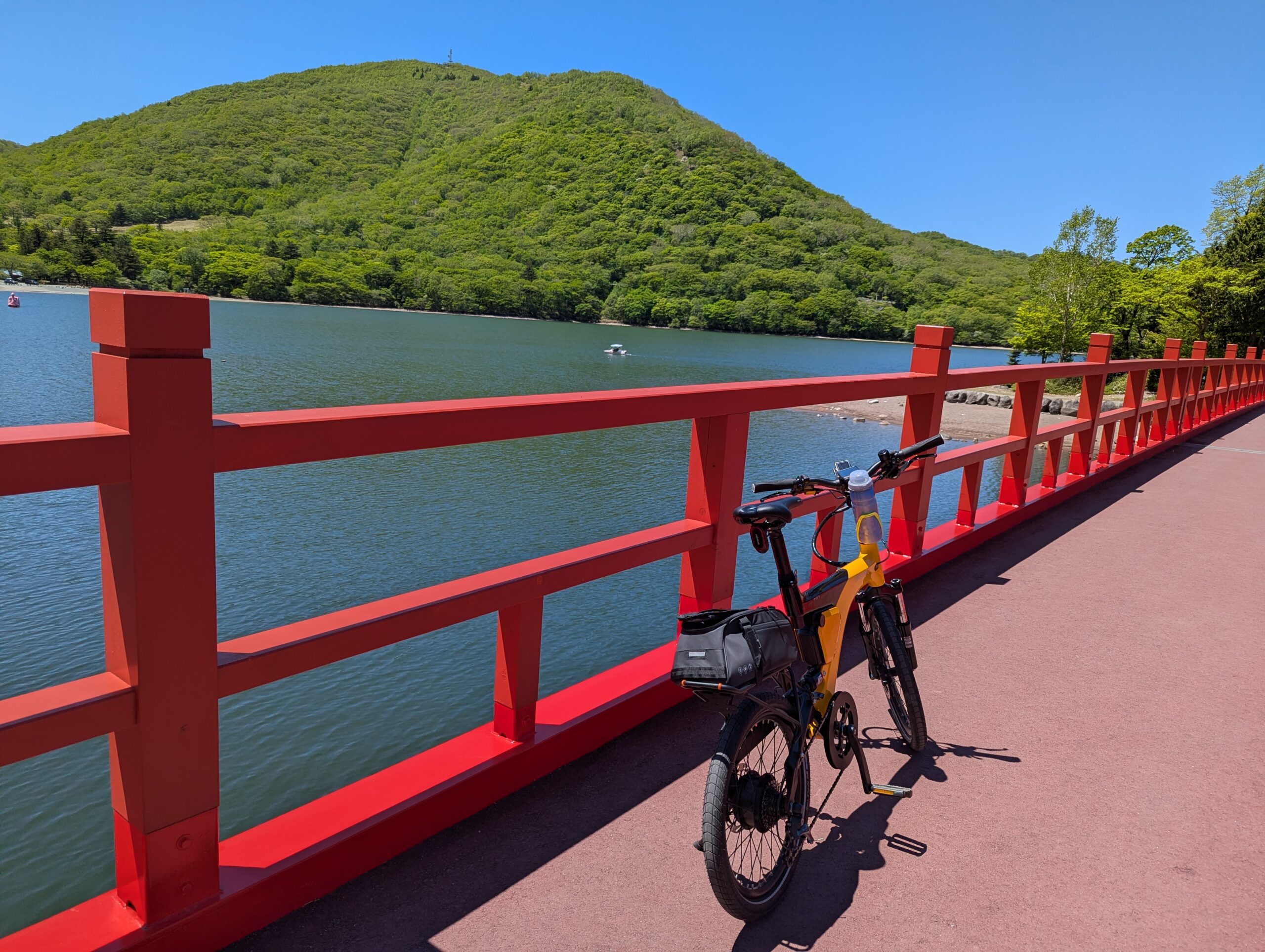 赤城神社から大沼